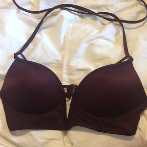 VS Pink scoop swim suit top